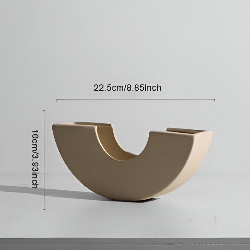 NordVase – Elegancki Wazon, Nordycka Ceramiczna Dekoracja, Idealny do Eksponowania Kwiatów.